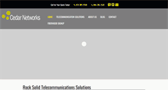 Desktop Screenshot of cedarnetworks.com