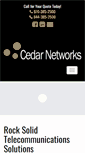 Mobile Screenshot of cedarnetworks.com